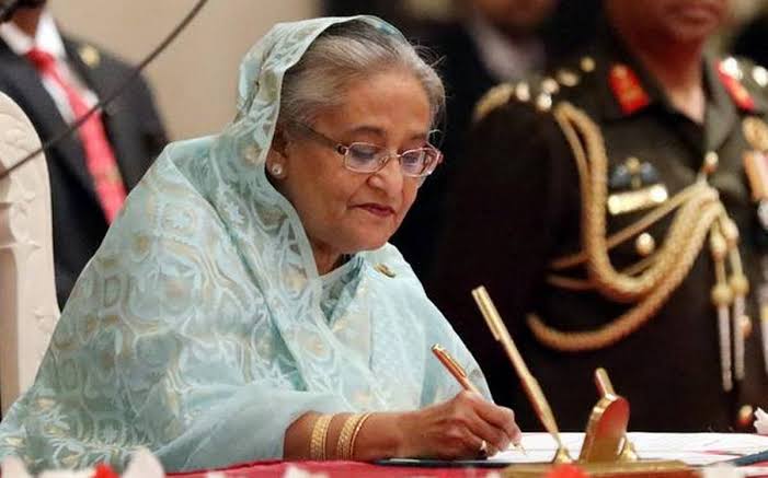 Sheikh Hasina starts new year by completing all old files 